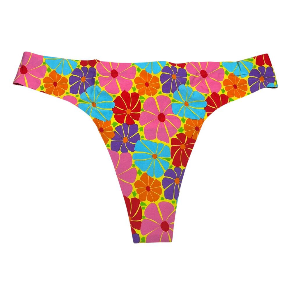Cheek Boss Thong Rainbow Garden Size XL